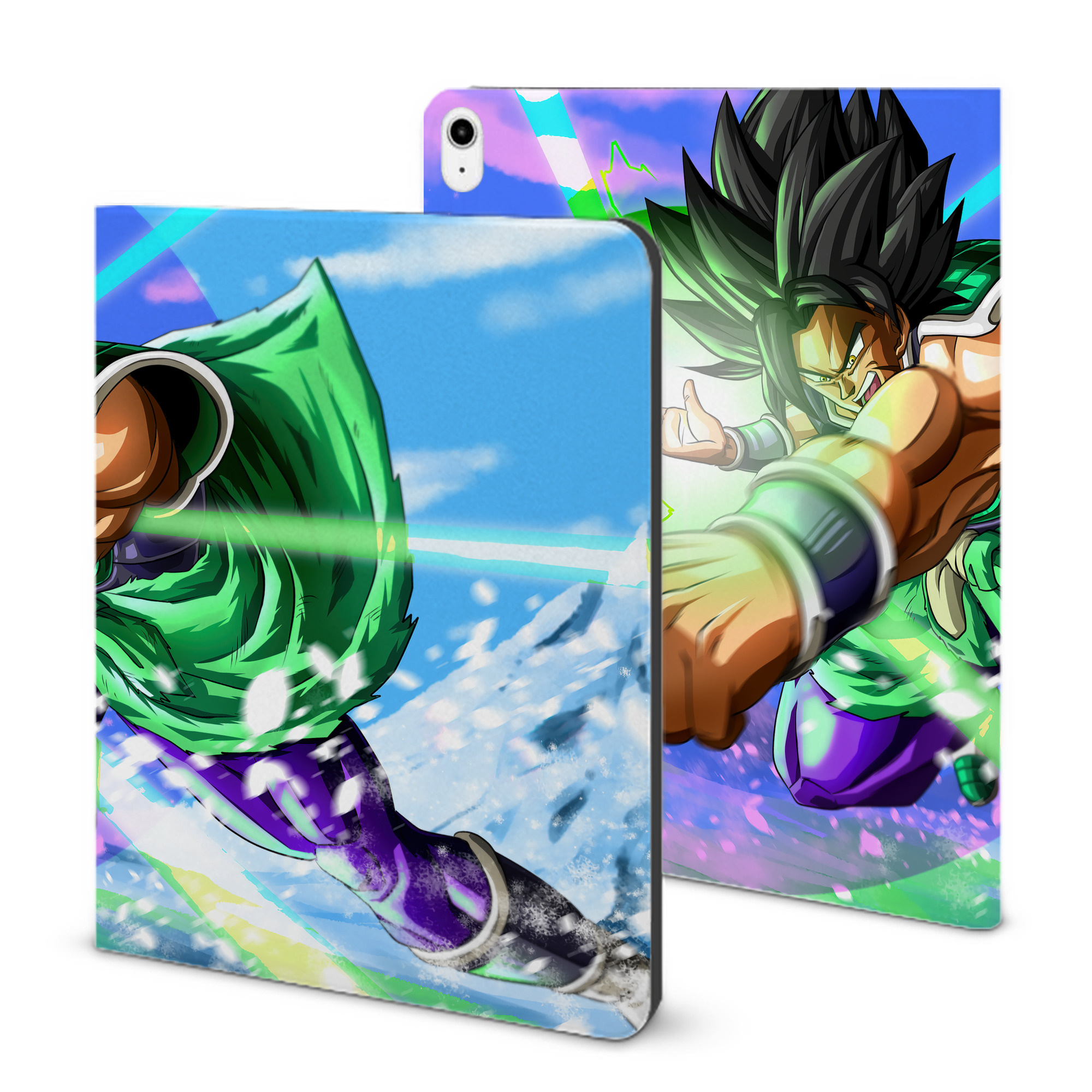 （画像用） ドラゴンボール DRAGON BALL IPadケース ペンホルダー付き ブックスタイルデザイン